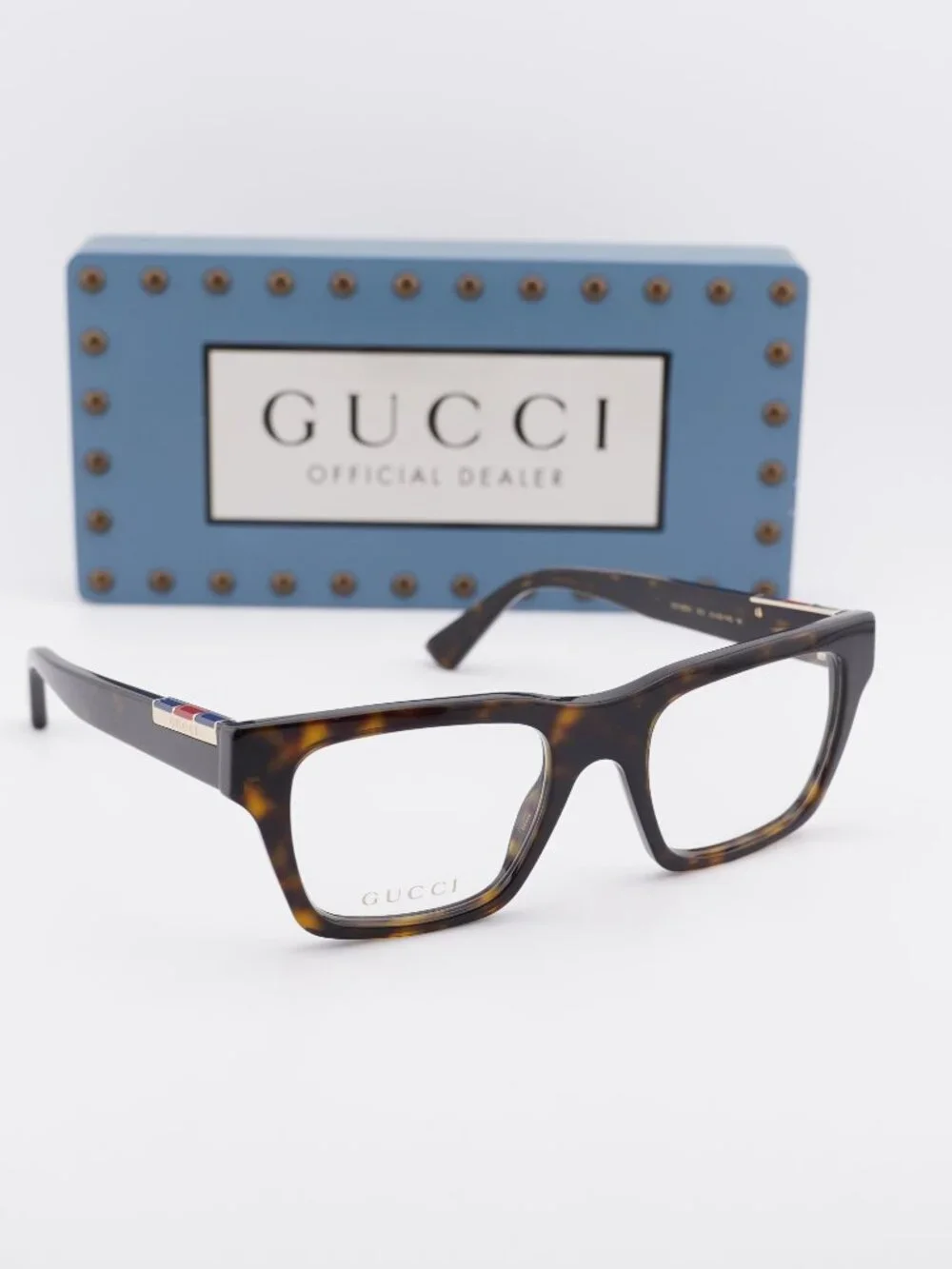 Gucci GG1889O 002 Square Eyeglasses 51mm - Havana